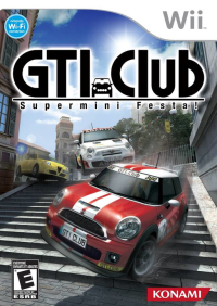 GTI Club: Supermini Festa PAL Wii PAL box art